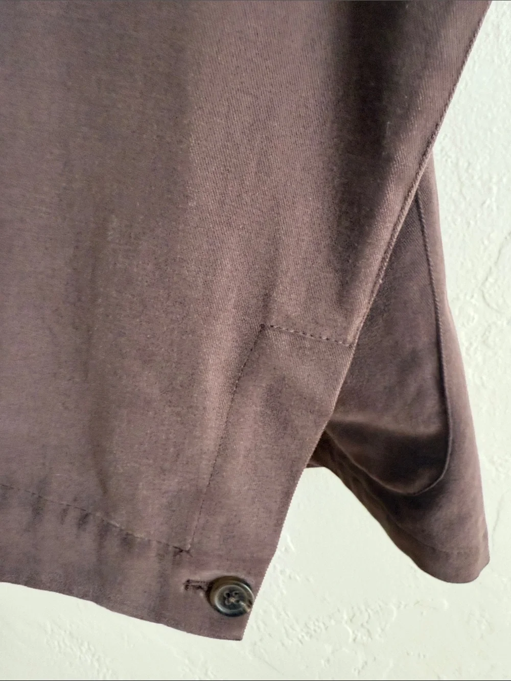 Stoffa Men's Brown Single-Button Blazer